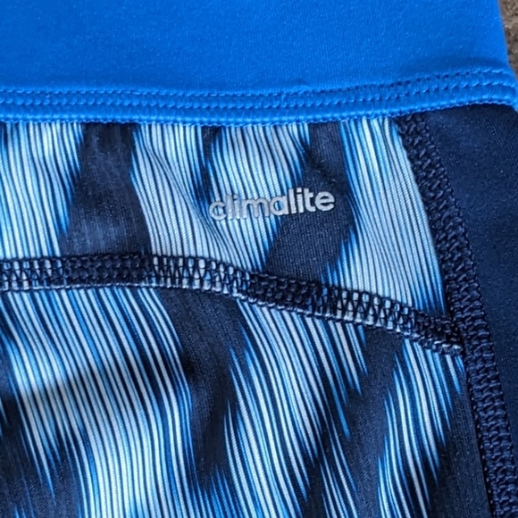 Adidas Techfit Climalite Leggings size XS to S, blue patterned - Picture 7 of 7